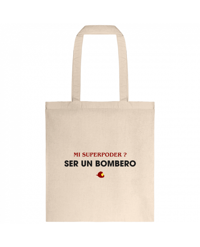 Tote-bag Mi superpoder ? Ser un bombero par tunetoo