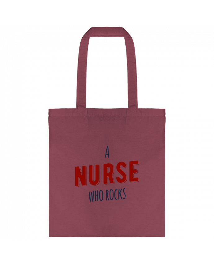 Tote-bag A nurse who rocks par tunetoo