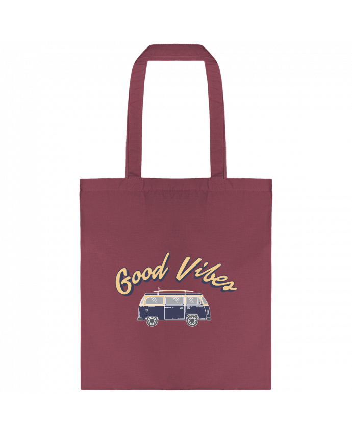 Tote-bag Good vibes - surf par tunetoo