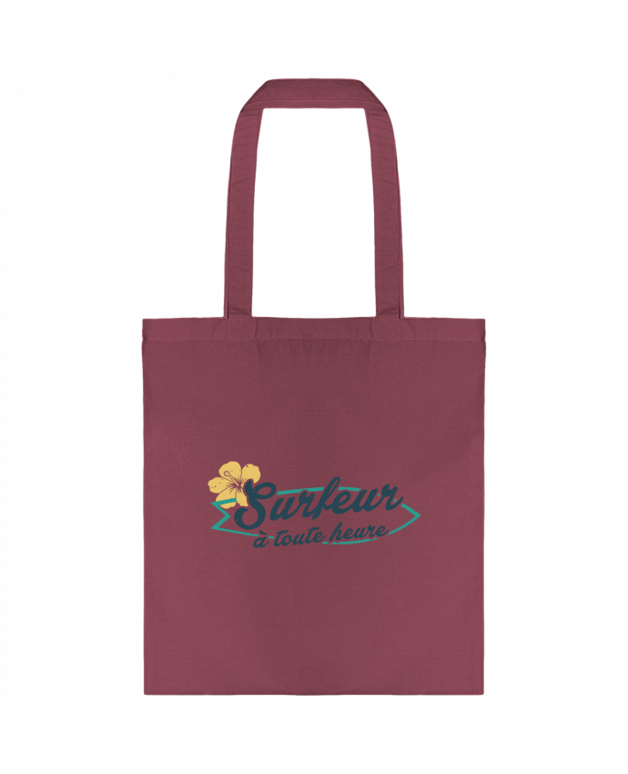Tote-bag Surfeur à toute heure par tunetoo