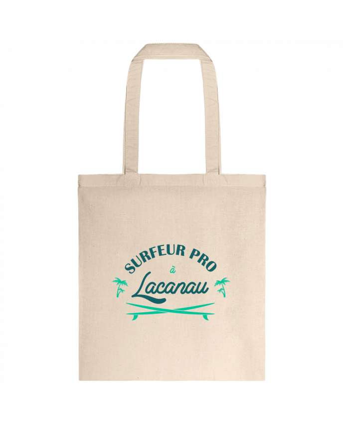 Tote-bag Surfeur pro à Lacanau par tunetoo