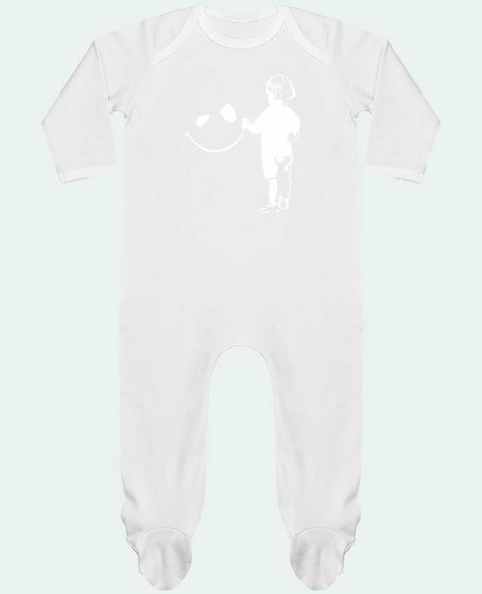 Baby Sleeper long sleeves Contrast enfant by Graff4Art