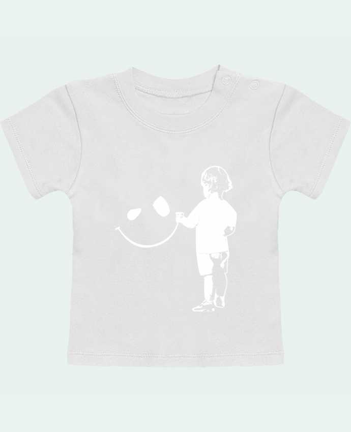 T-Shirt Baby Short Sleeve enfant manches courtes du designer Graff4Art