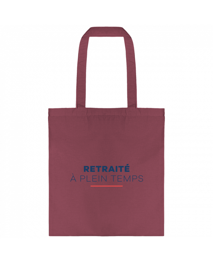 Tote-bag Retraité à plein temps par tunetoo