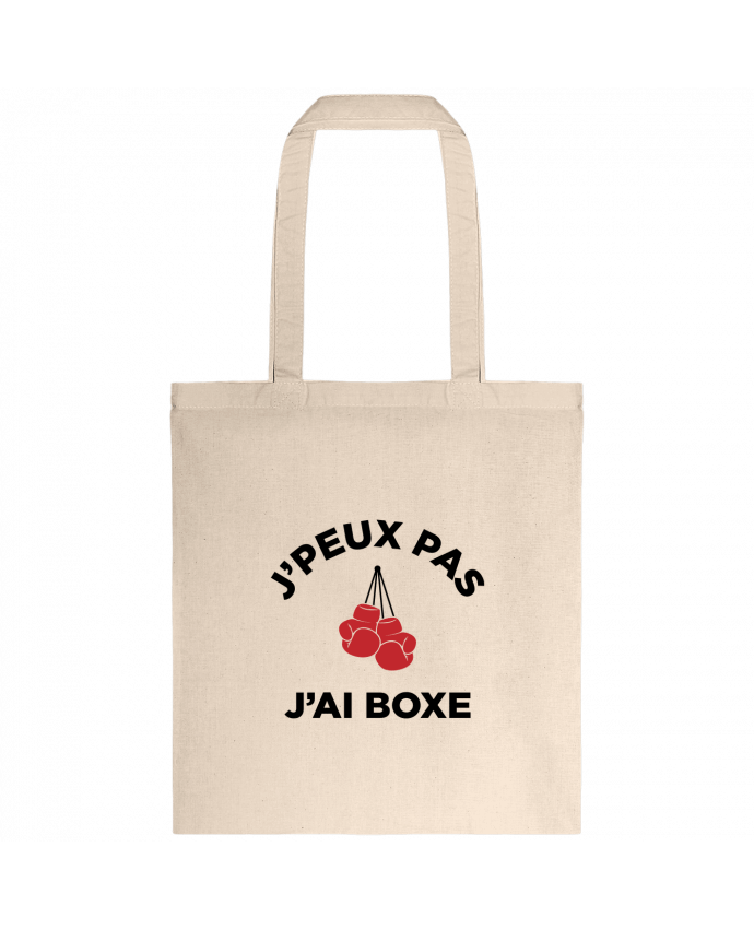 Tote-bag J'peux pas j'ai boxe par tunetoo