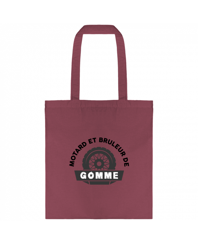 Tote-bag Motard et bruleur de gomme par tunetoo