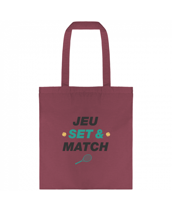 Tote-bag Jeu Set & Match par tunetoo