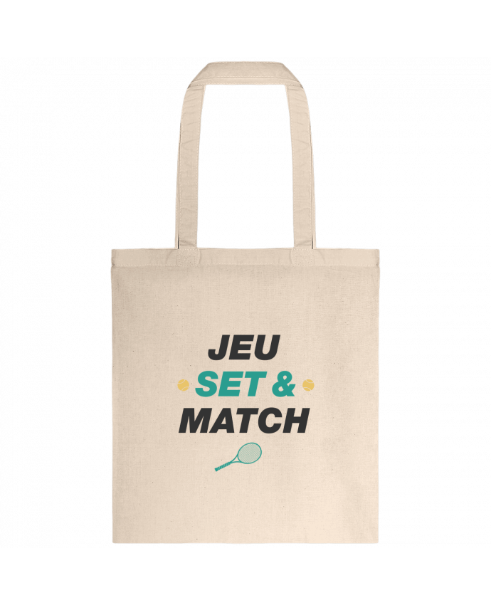 Tote-bag Jeu Set & Match par tunetoo