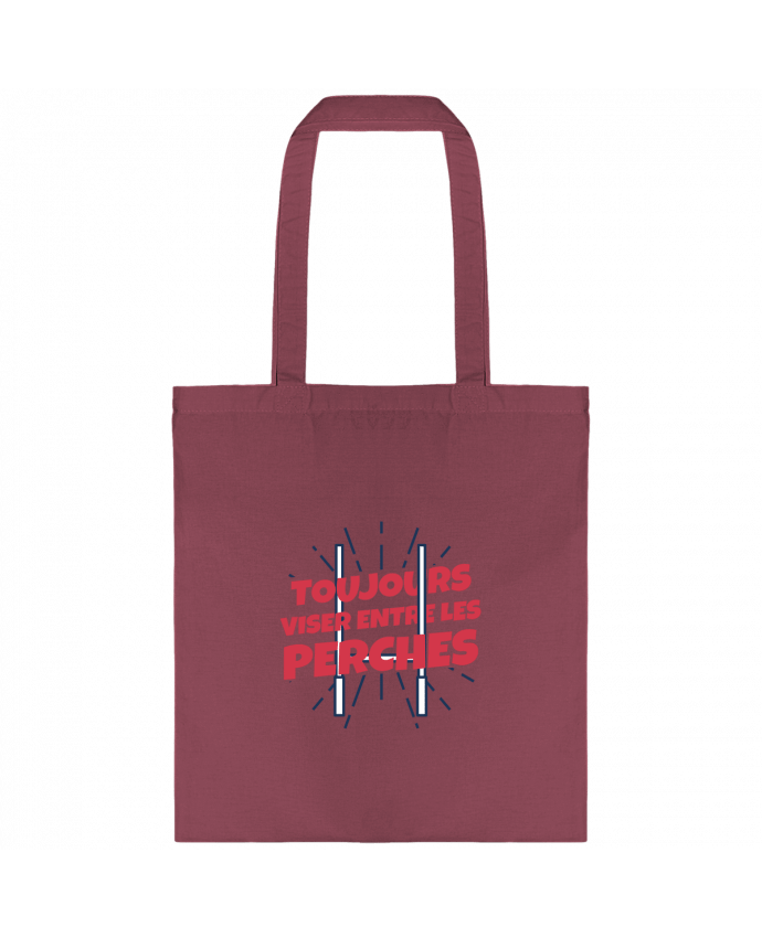 Tote-bag Toujours viser entre les perches par tunetoo