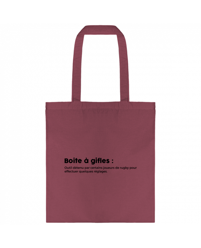 Tote-bag Boîte à gifles - Rugby par tunetoo