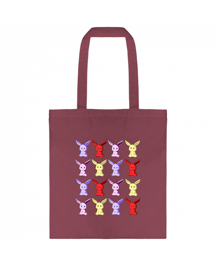 Tote-bag Conejitos de Colores par MaaxLoL