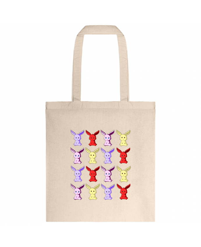 Tote-bag Conejitos de Colores par MaaxLoL