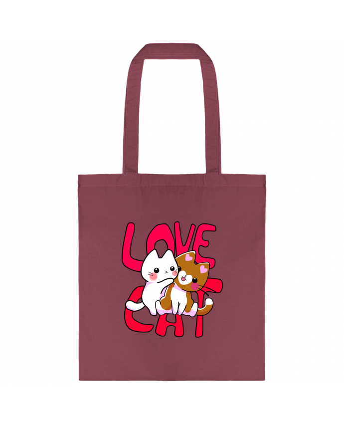 Tote-bag Amor de Gato par MaaxLoL