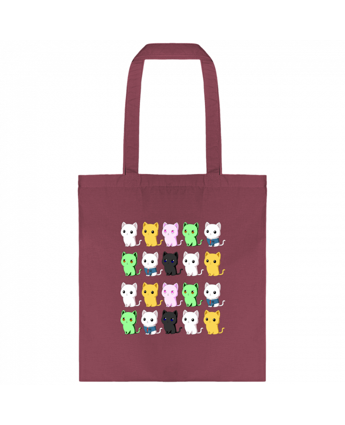 Tote-bag Mini gatos de colores par MaaxLoL