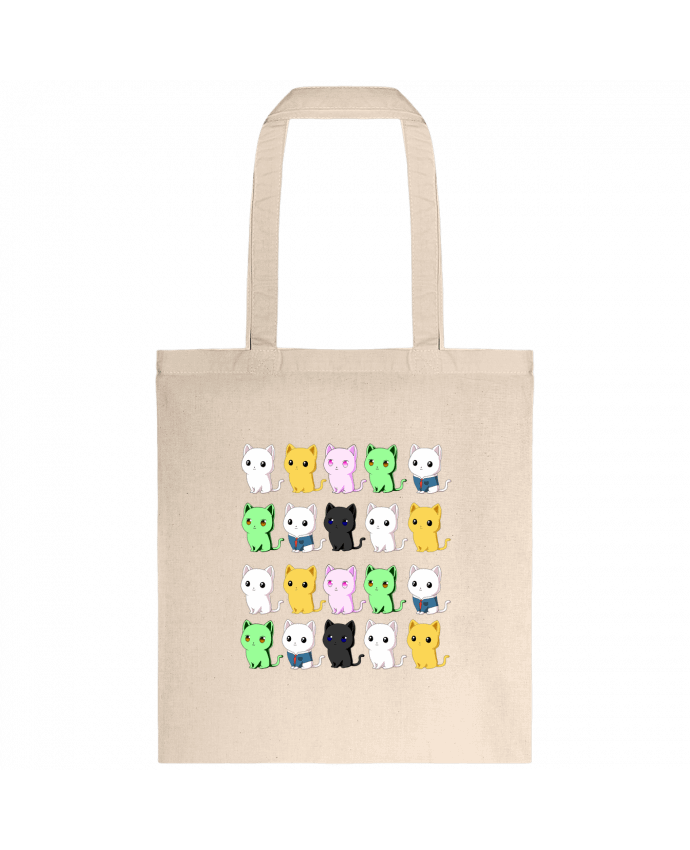 Tote-bag Mini gatos de colores par MaaxLoL