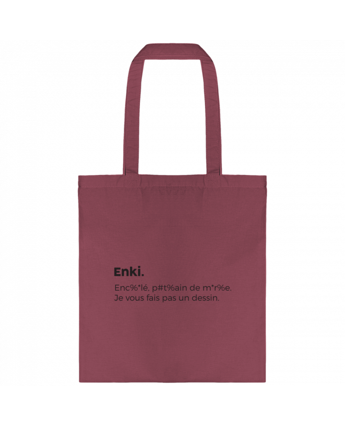 Tote-bag Enki - définiton par tunetoo