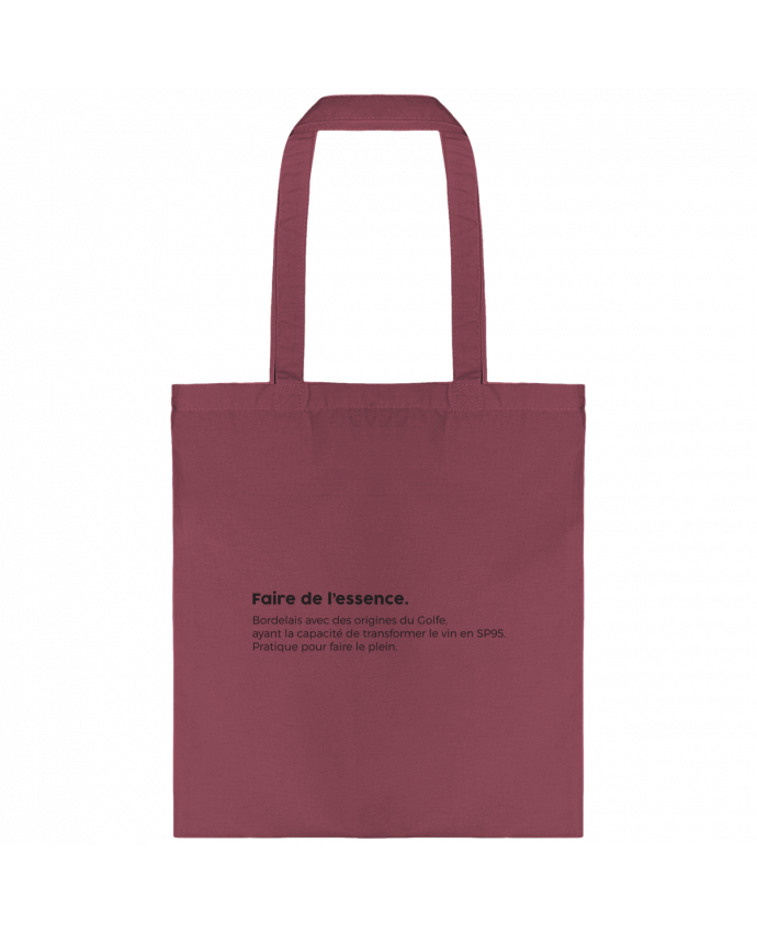 Tote-bag Faire de l'essence - Définition par tunetoo