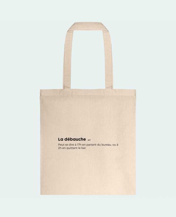 Tote-bag La débauche - définition par tunetoo