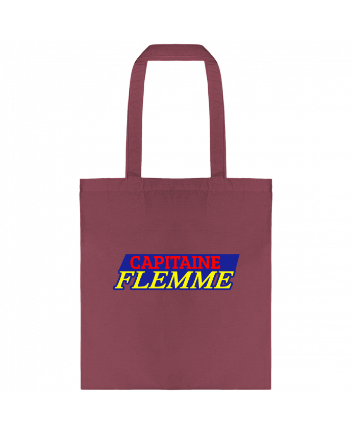 Tote-bag Capitaine Flemme par CREATIVE SHIRTS