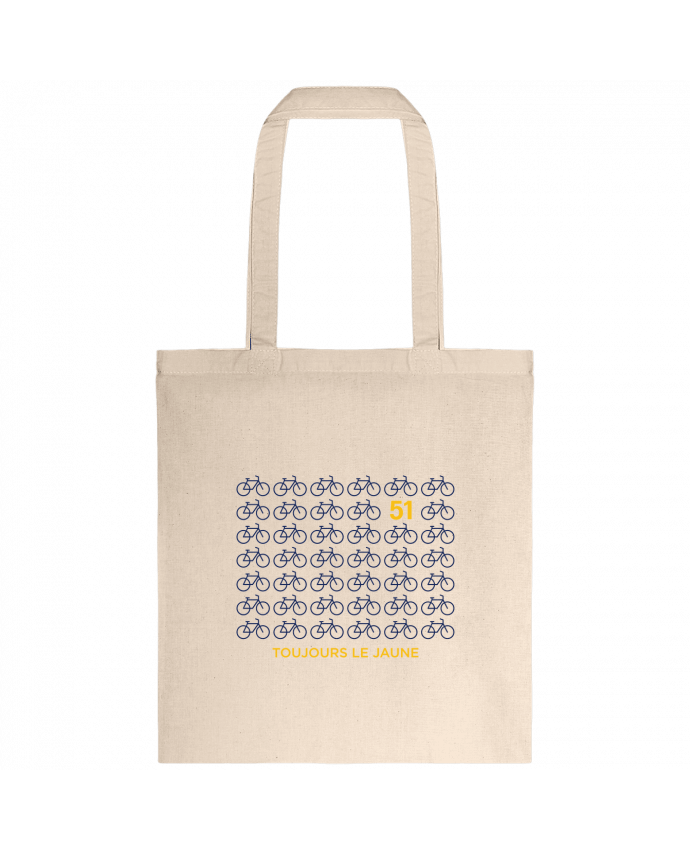 Tote-bag Toujours le jaune - Cyclisme par tunetoo