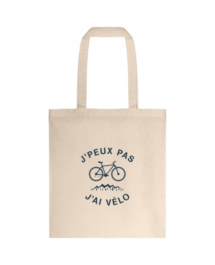 Tote-bag J'peux pas j'ai vélo par tunetoo