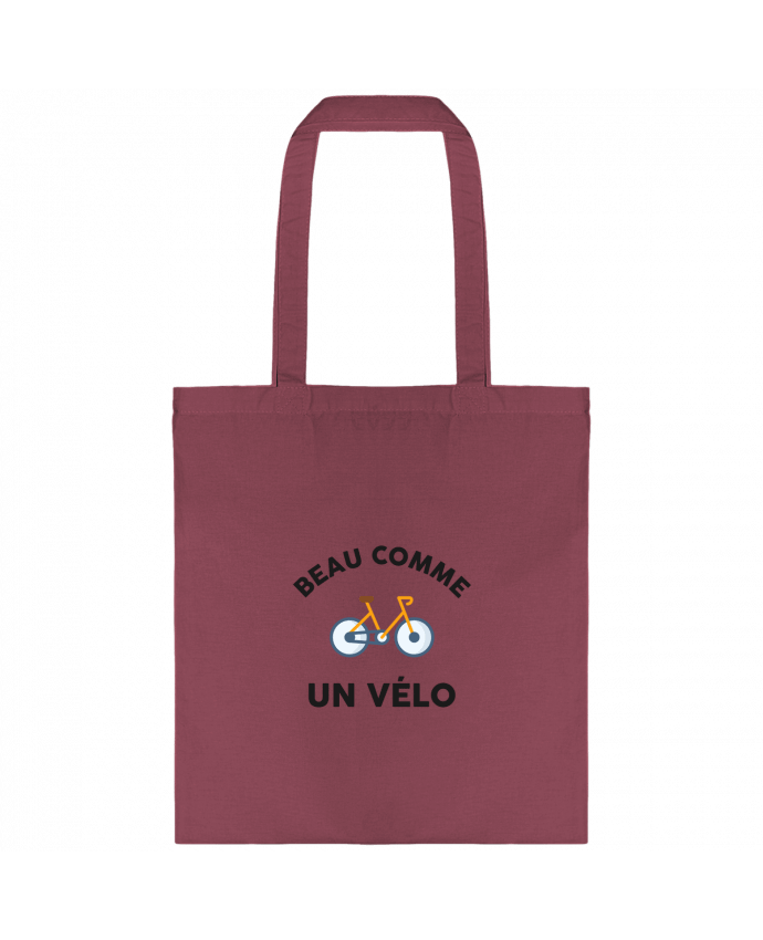 Tote-bag Beau comme un vélo par tunetoo