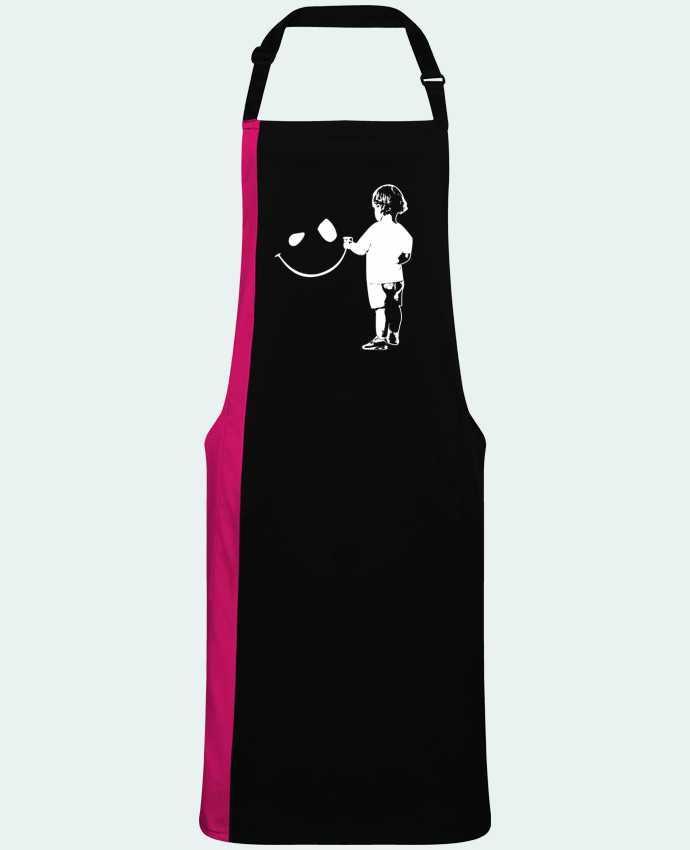 Two-tone long Apron enfant by  Graff4Art