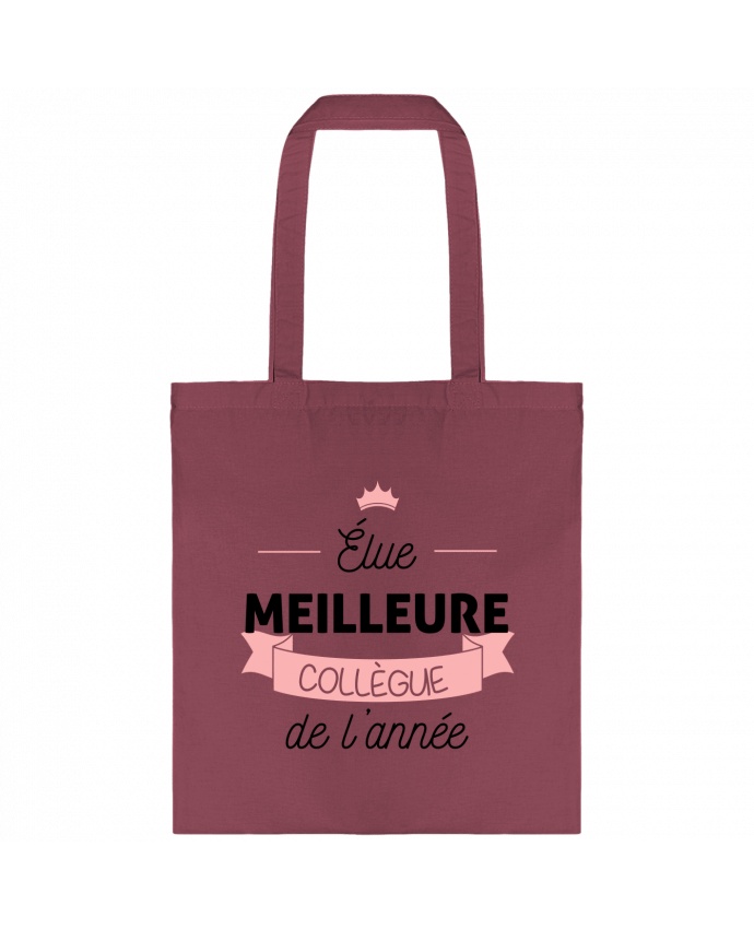 Tote-bag Élue meilleure collègue de l'année par La boutique de Laura