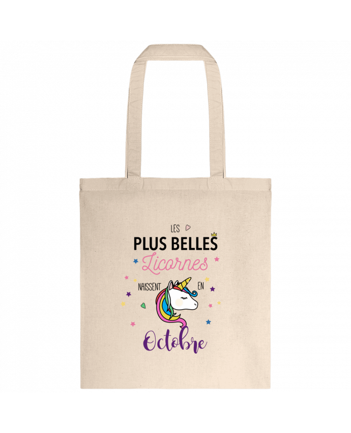 Tote-bag Les plus belles licornes - Octobre par La boutique de Laura