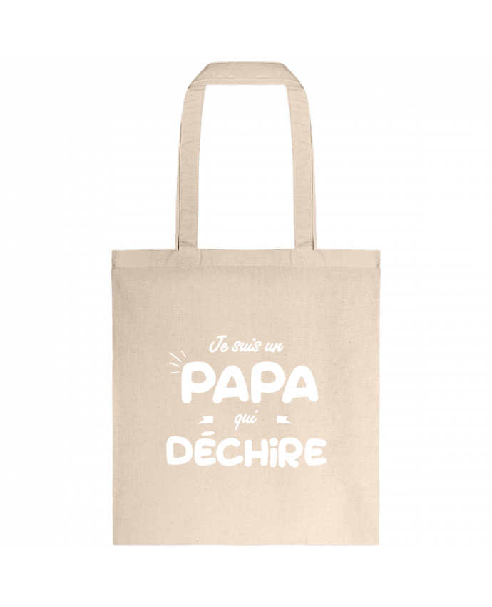 Tote-bag Je suis un papa qui déchire par tunetoo