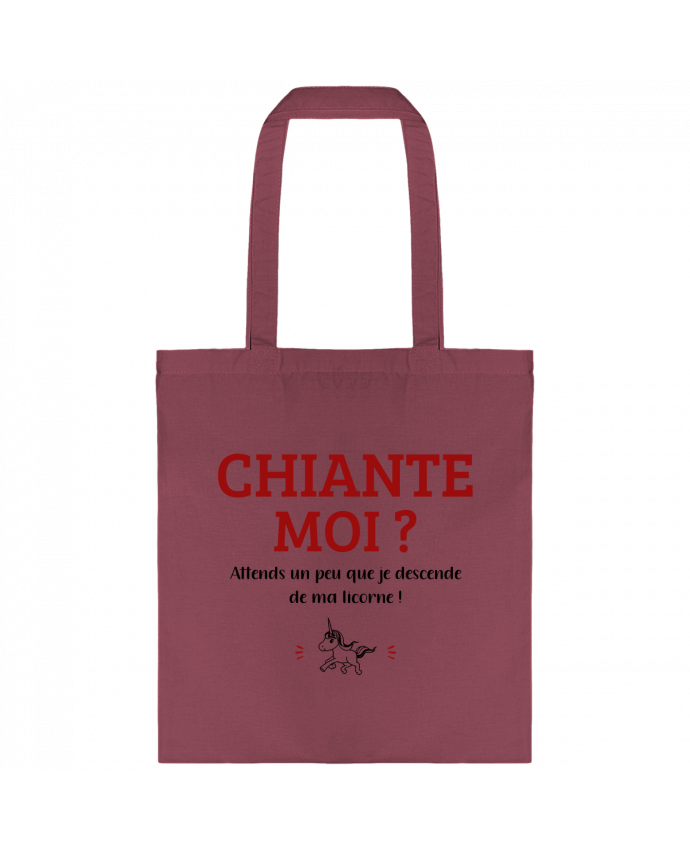 Tote-bag Chiante moi ? par La boutique de Laura