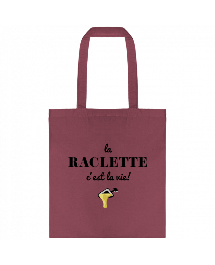 Tote-bag La raclette c'est la vie par La boutique de Laura