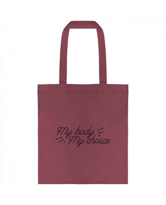 Tote-bag My body my choice par Nana