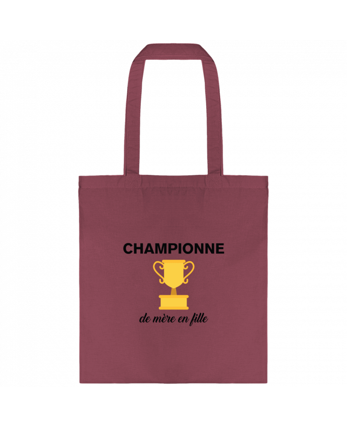 Tote-bag Championne de mère en fille par tunetoo