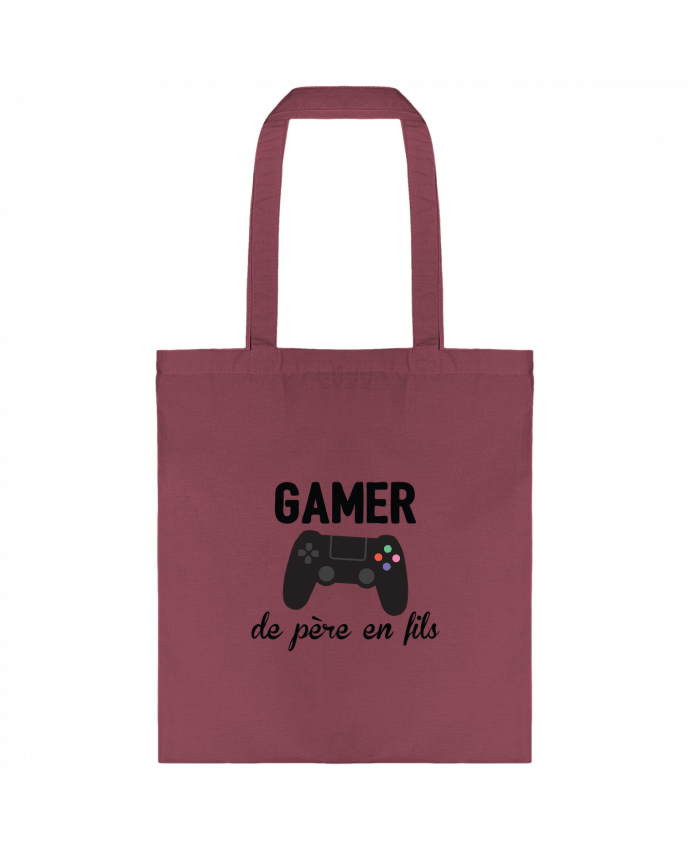 Tote-bag Gamer de père en fils par tunetoo