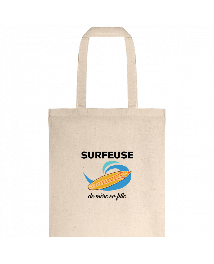 Tote-bag Surfeuse de mère en fille par tunetoo