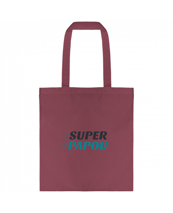Tote-bag Super Papou par tunetoo