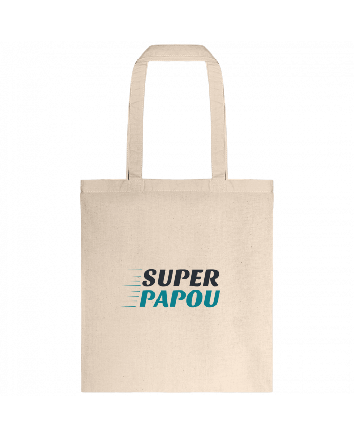 Tote-bag Super Papou par tunetoo