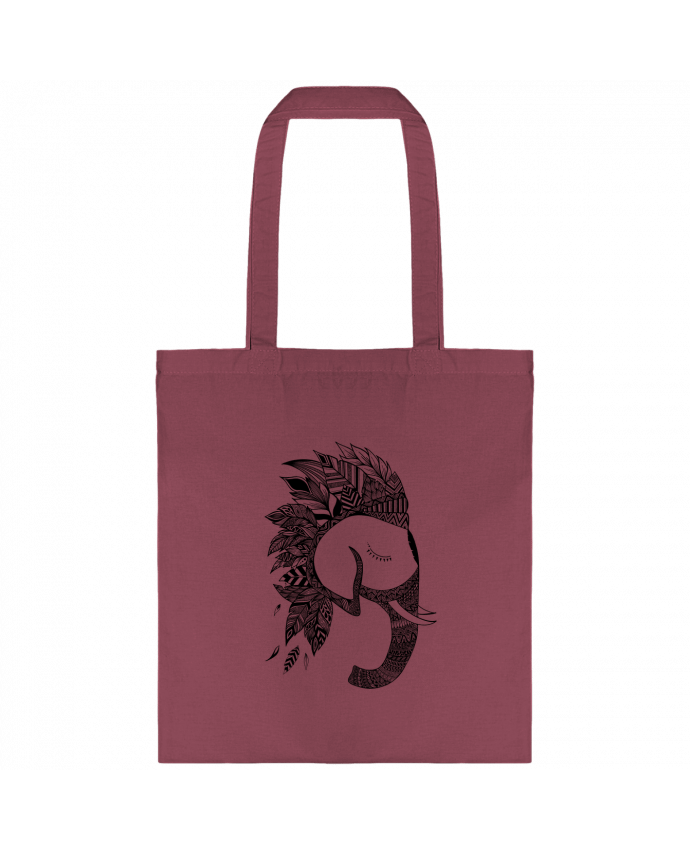 Tote-bag Éléphant Bohème par Mag’Art