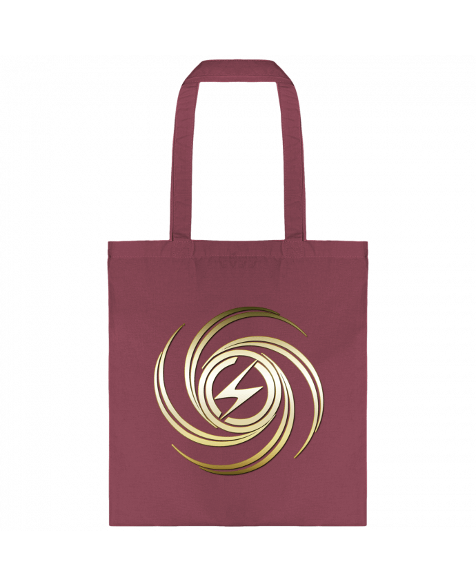Tote-bag fire gold par @nonym@