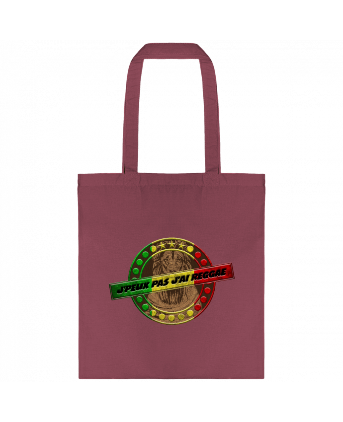 Tote-bag j'peux pas j'ai reggae par logo graph