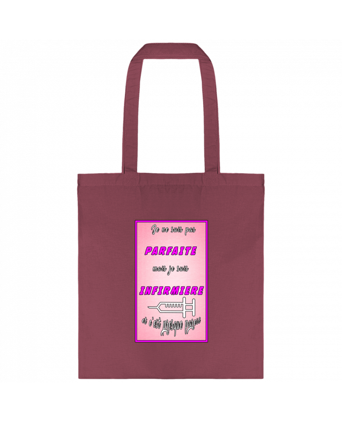 Tote-bag infermière par logo graph
