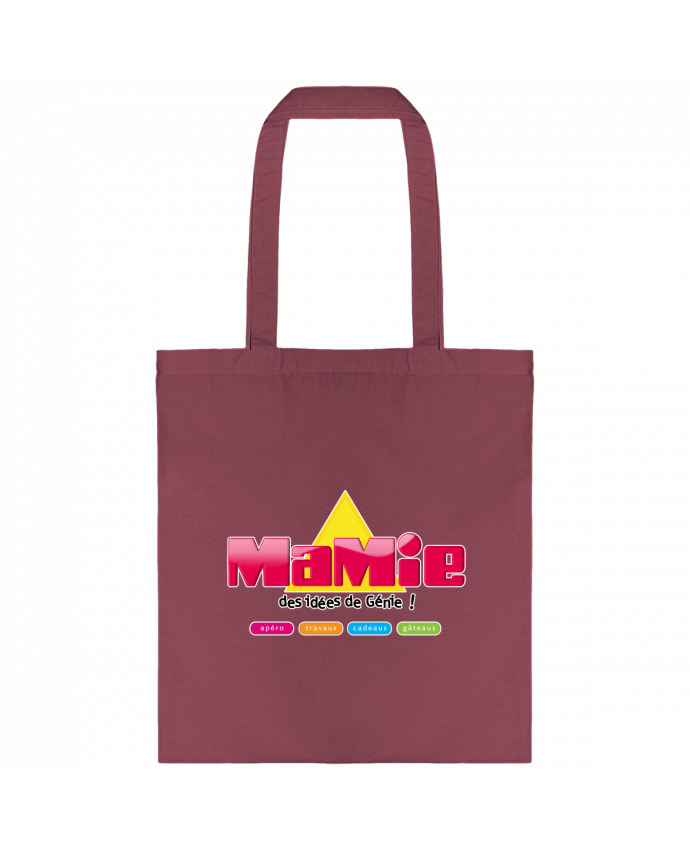 Tote-bag Mamie des idées de génie par JYR Studios