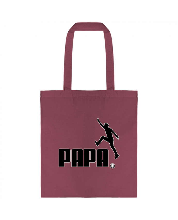 Tote-bag Papa noir par JYR Studios