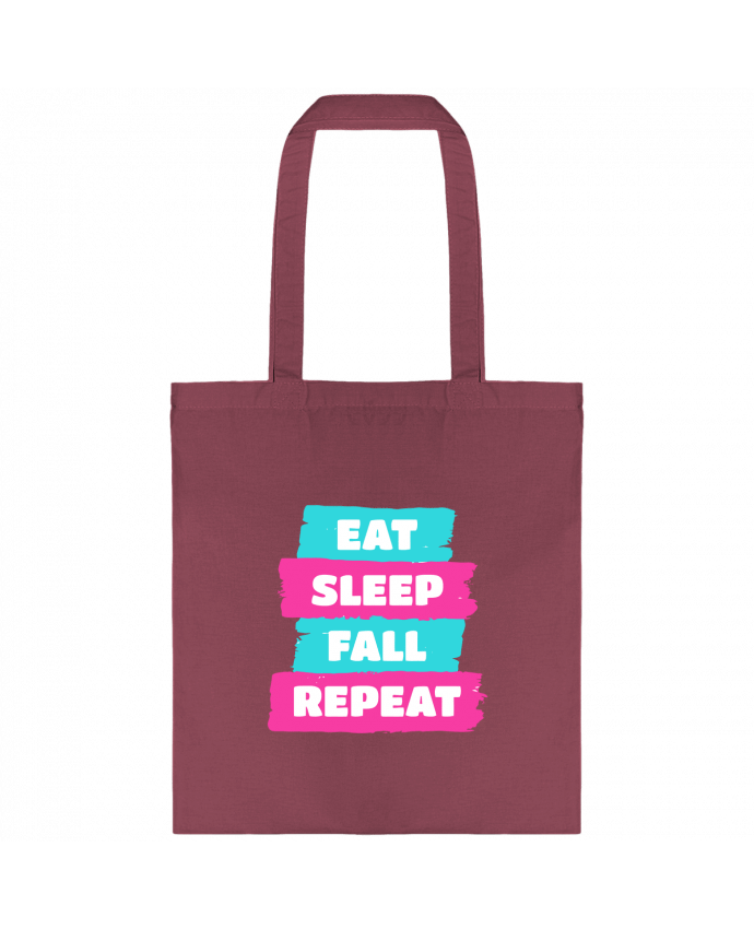 Tote-bag Eat Sleep Fall Repeat - Fall Guys par Geekshow