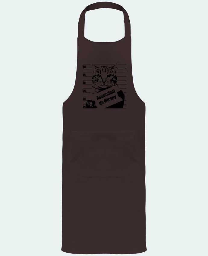 Garden or Sommelier Apron with Pocket Chat wanted by Graff4Art