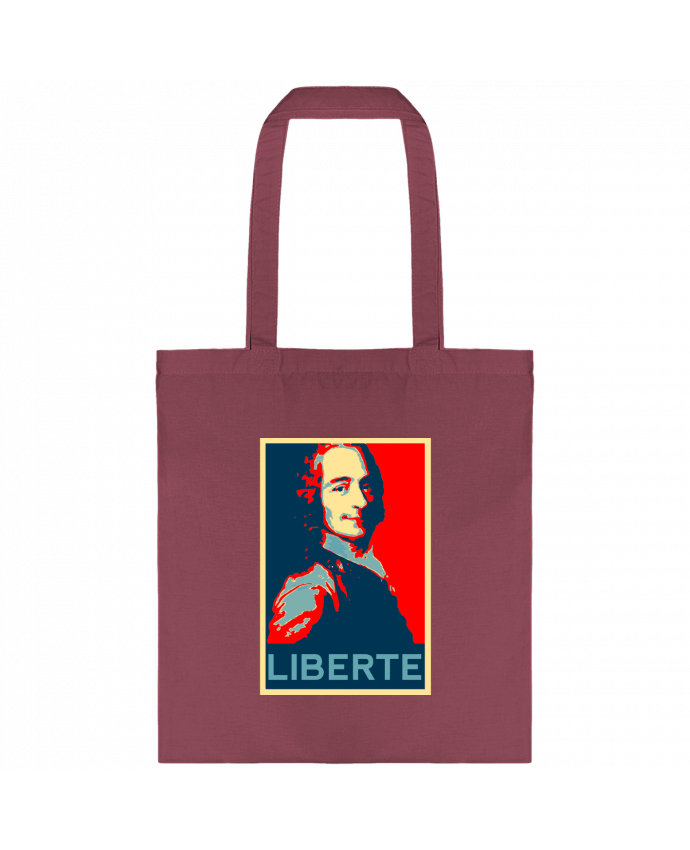 Tote-bag Voltaire - Liberté par Hémipléjik