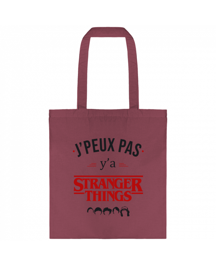 Tote-bag J'peux pas y'a Stranger Things par La boutique de Laura