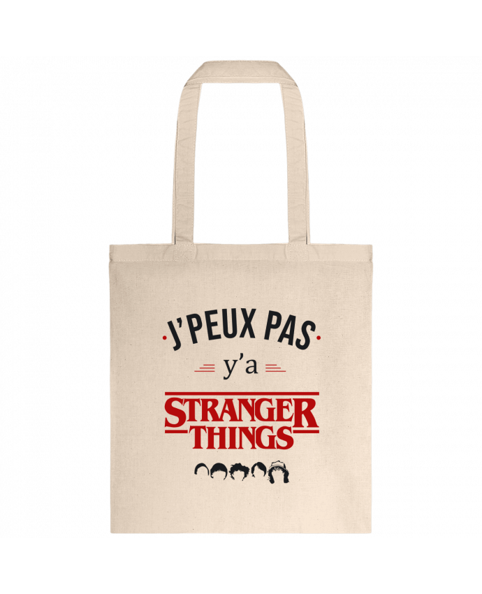 Tote-bag J'peux pas y'a Stranger Things par La boutique de Laura