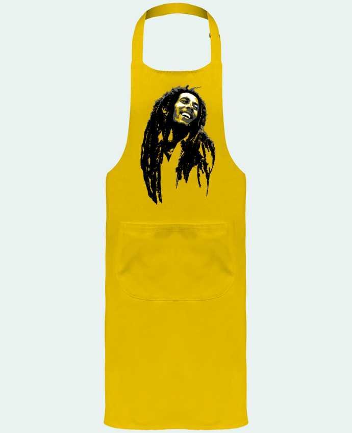 Tablier avec poches Bob Marley par Graff4Art